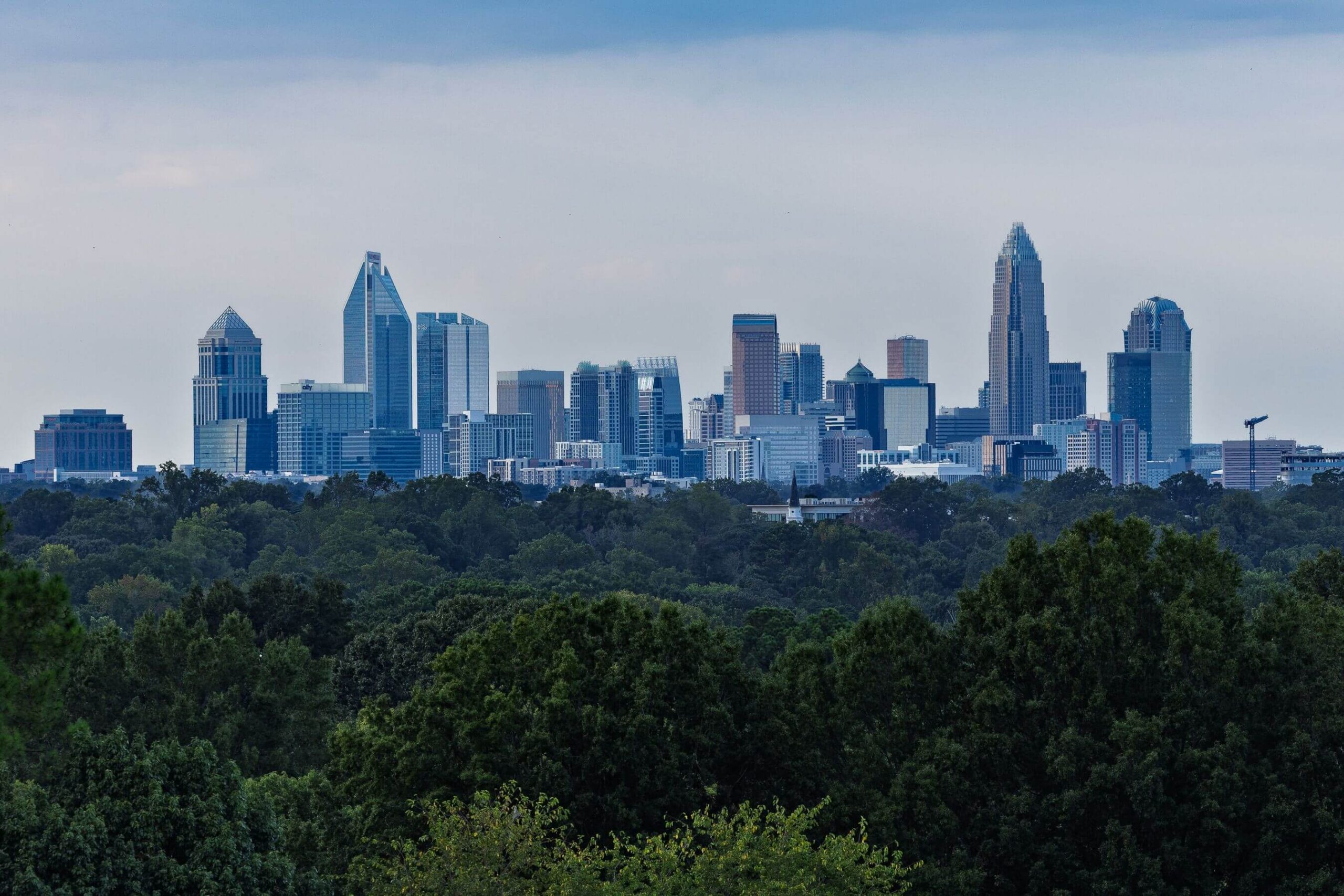 Charlotte, North Carolina skyline The downtown Charlotte, North Carolina skyline
