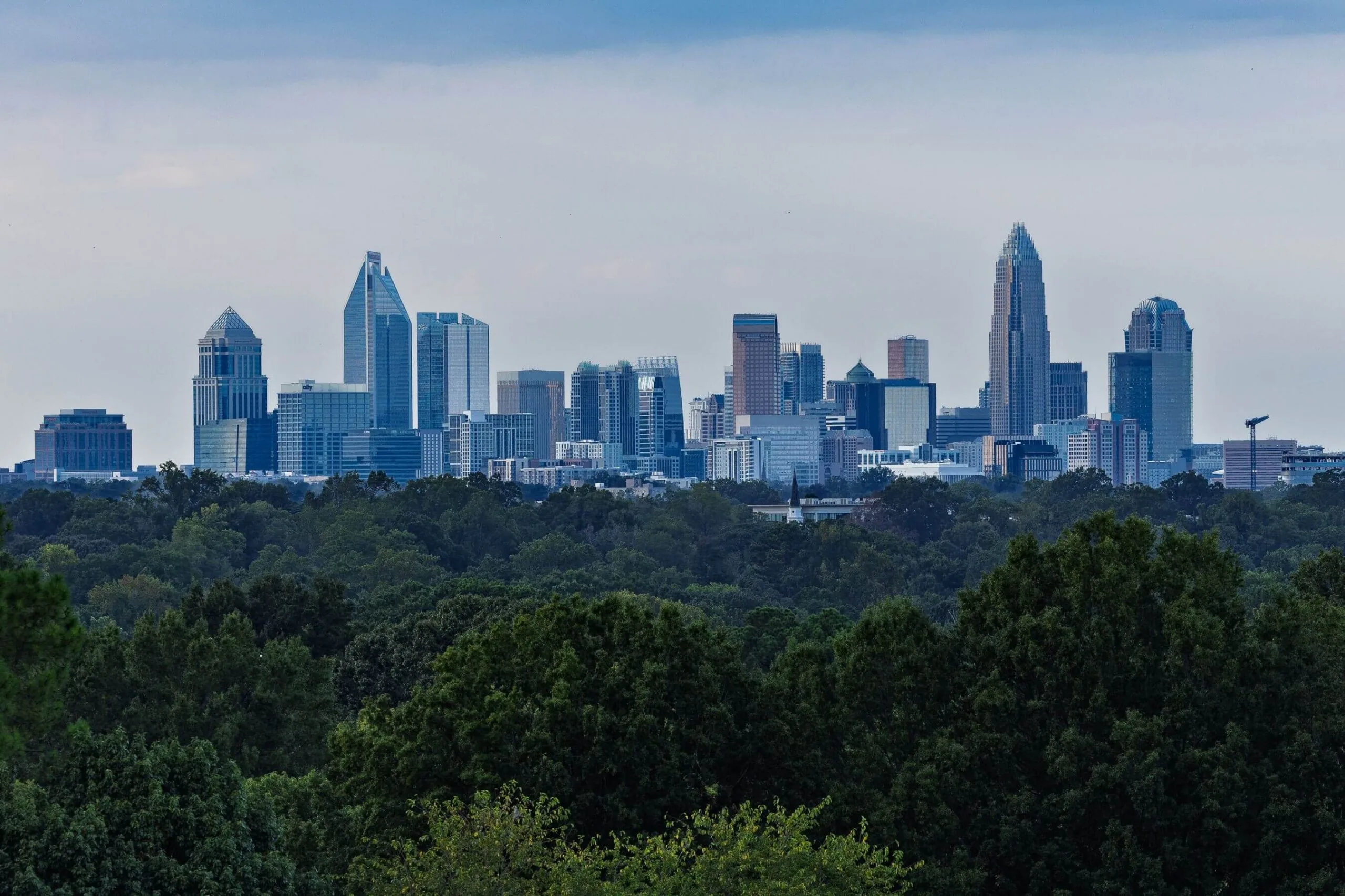 Charlotte, North Carolina skyline The downtown Charlotte, North Carolina skyline